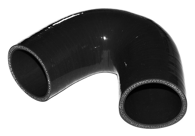 35mm ID (1.375") 135 Degree Elbow Silicone Hose - Black/Blue