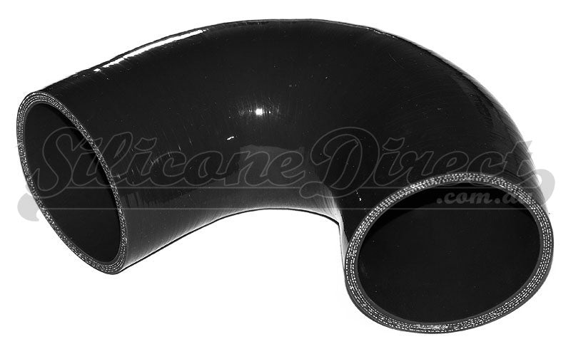 76mm ID (3") 135 Degree Elbow Silicone Hose - Black/Blue