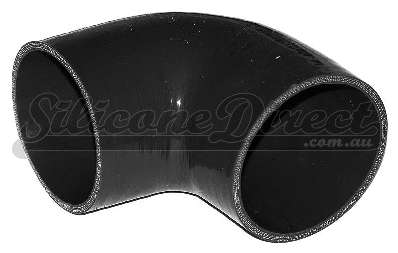 102mm ID (4") 90 Degree Elbow Silicone Hose - Black/Blue