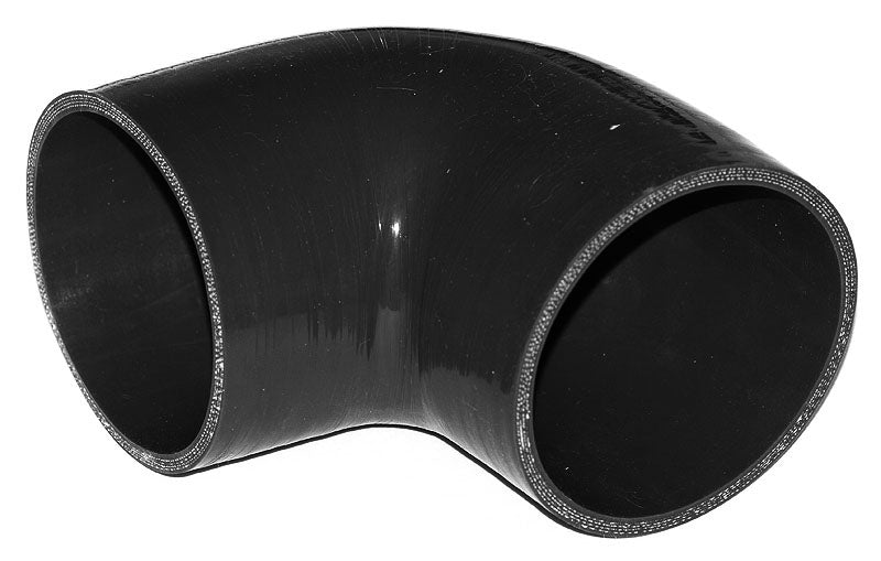 102mm ID (4") 90 Degree Elbow Silicone Hose - Black/Blue