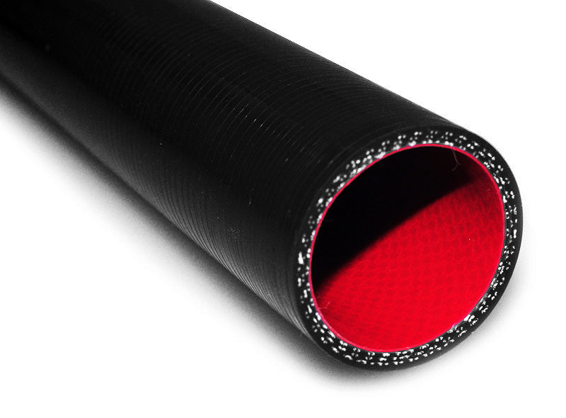 1 Meter 6.5mm ID (1/4") Oil & Fuel Resistant Straight Silicone Hose - Black/Blue