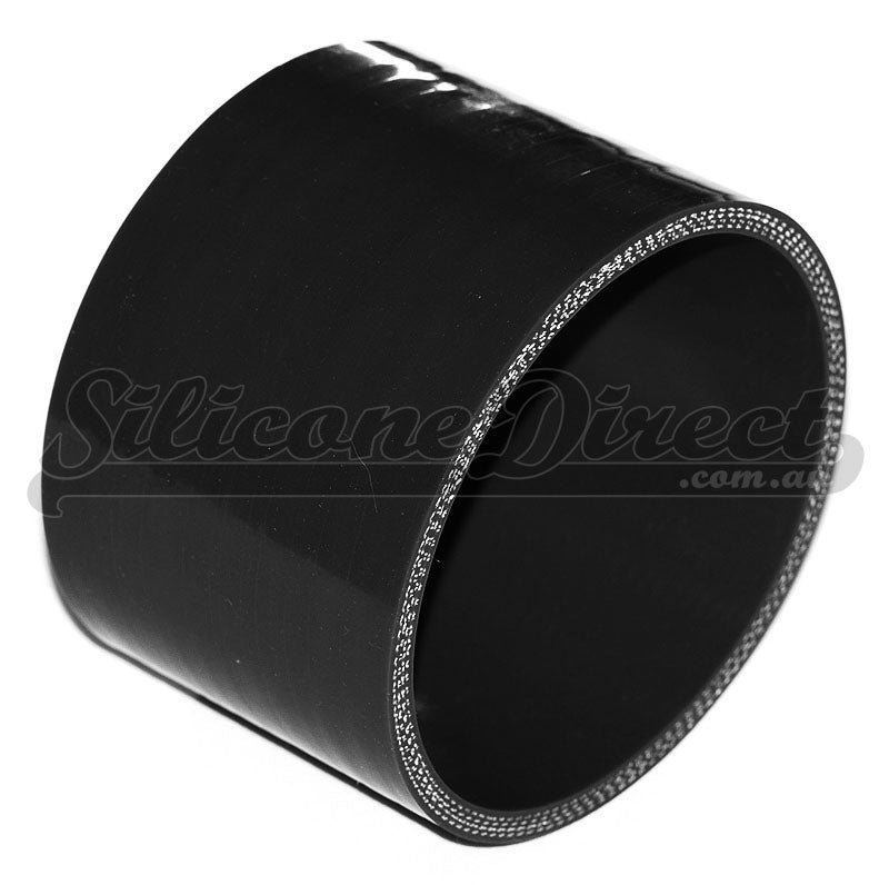 114mm ID (4.5") Straight Joiner Silicone Hose - Black/Blue