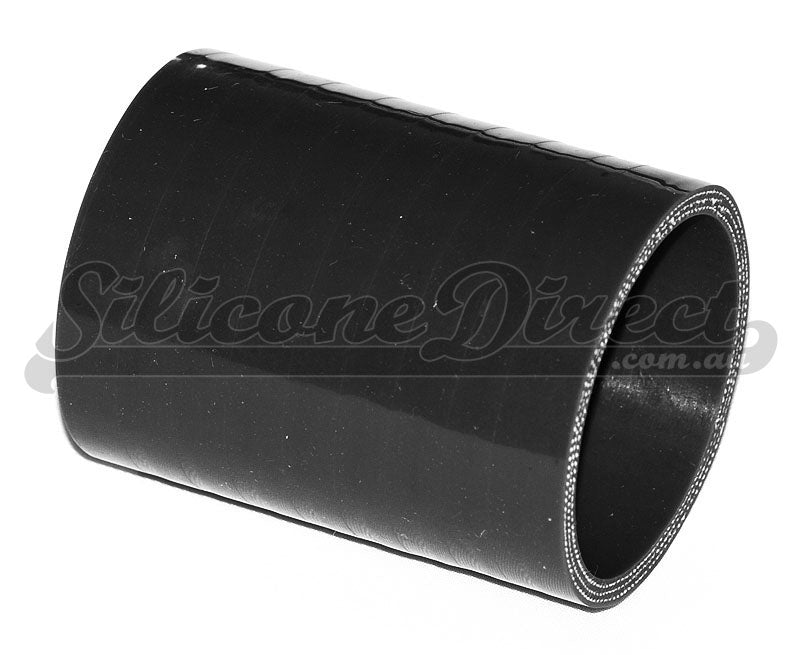 57mm ID (2.25") Straight Joiner Silicone Hose - Black/Blue