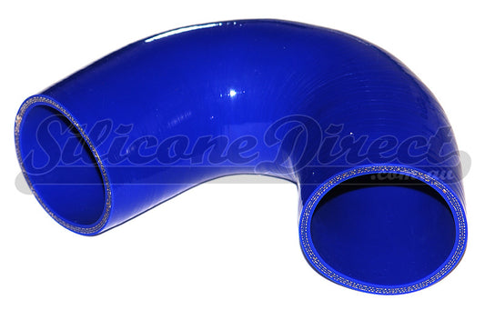 63mm ID (2.5") 135 Degree Elbow Silicone Hose - Black/Blue