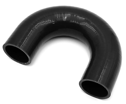51mm ID (2") 180 Degree Elbow Silicone Hose - Black/Blue