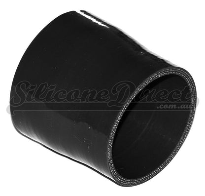 83mm to 76mm ID (3.25-3") Straight Reducer Silicone Hose - Black/Blue
